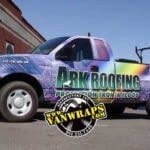 Ark Roofing Truck Wrap