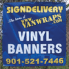 We design and print vinyl banners