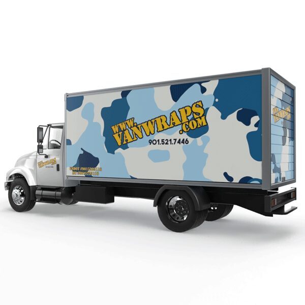 image of 26ft box truck wrap product