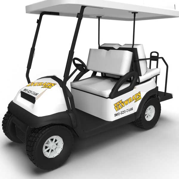 image of golf cart graphics