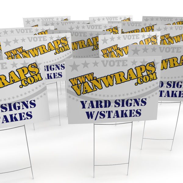 image of 50 yard signs product