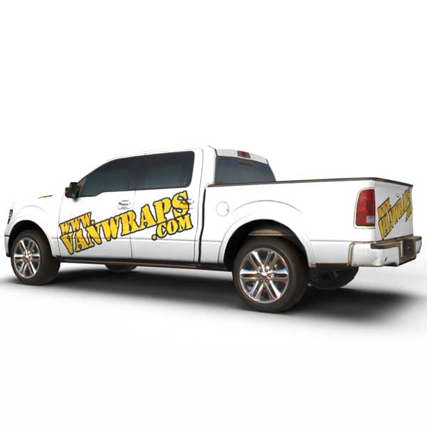 image of truck with decals