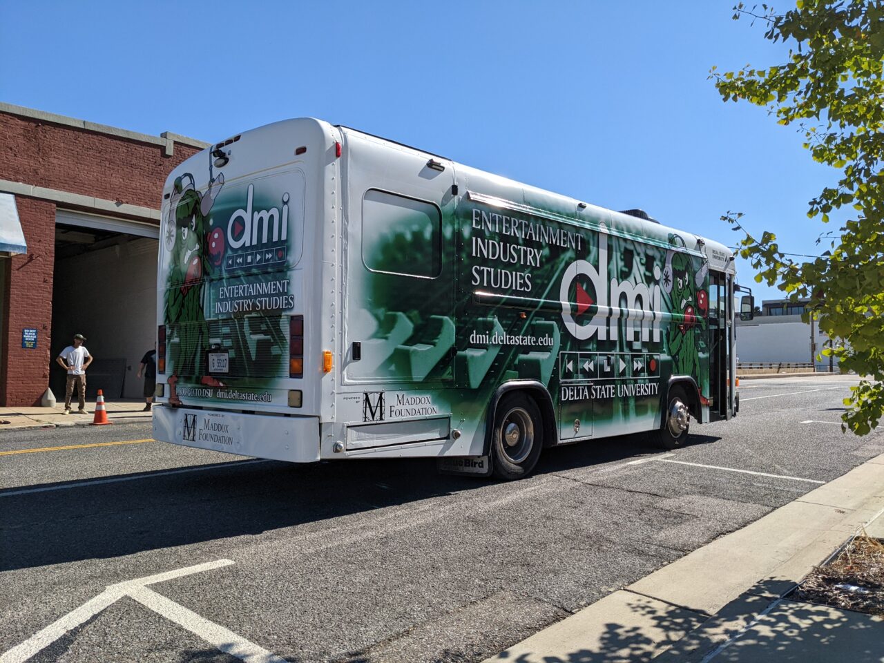 Bus Wrap for DMI Delta State Mississippi Fighting Okra