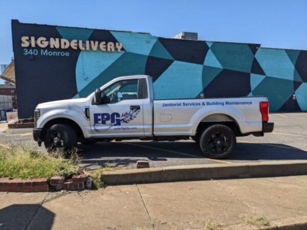 fpg vinyl truck decals for ford pick work truck
