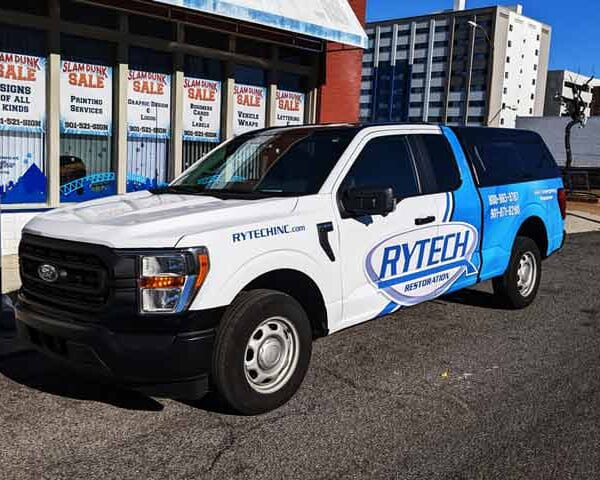 Rytech Commercial Work Truck Vinyl Wrap