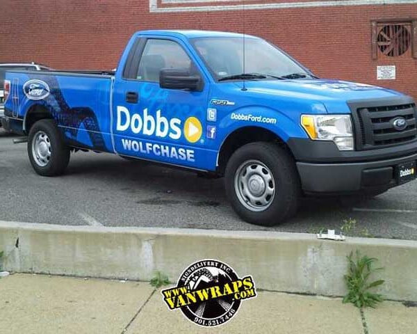 Dobbs Truck Ford F150 Vinyl Truck Wrap