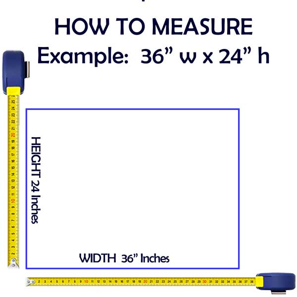 How to measure for signs and wraps