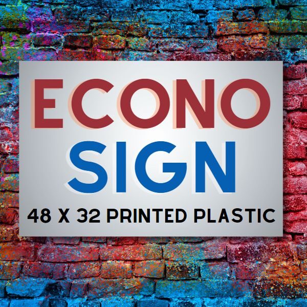 Cheap plastic signs printing in memphis