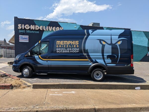 Transit Van Wrap Memphis Grizzlies